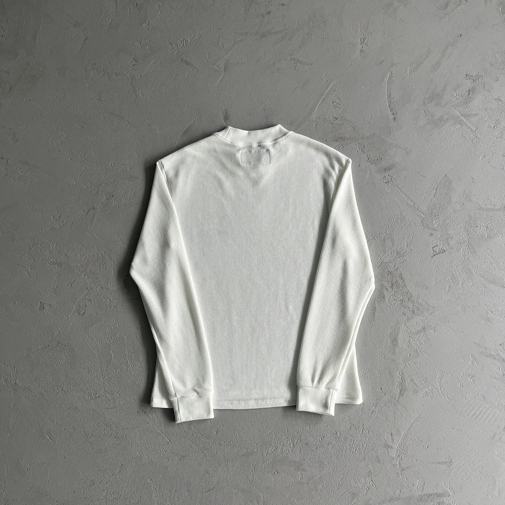 Corteiz White Waffle Longsleeve